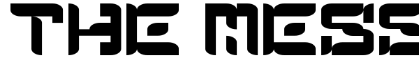 The Messenger font preview